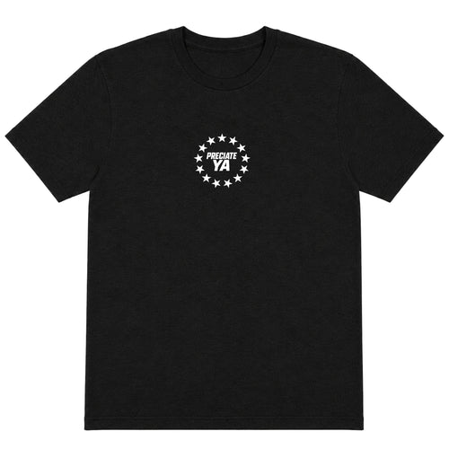 "Be Grateful. Work Hard. Live Free." Tee Black
