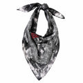 "Preciate Ya" Bandana Black/White Tie Dye