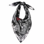 "Preciate Ya" Bandana Black/White Tie Dye