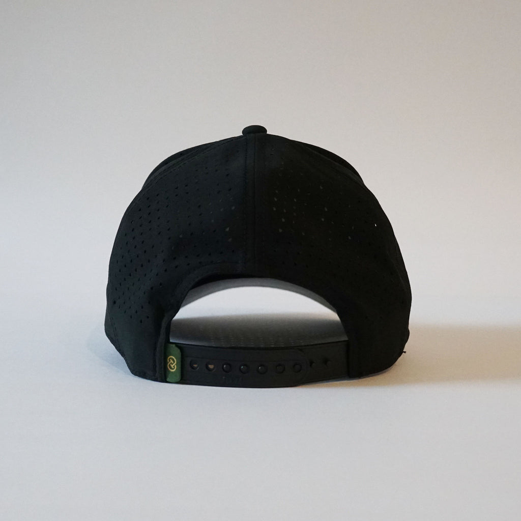 "The Original" Performance Snapback Black (Low Profile)