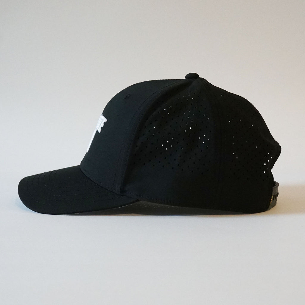 "The Original" Performance Snapback Black (Low Profile)