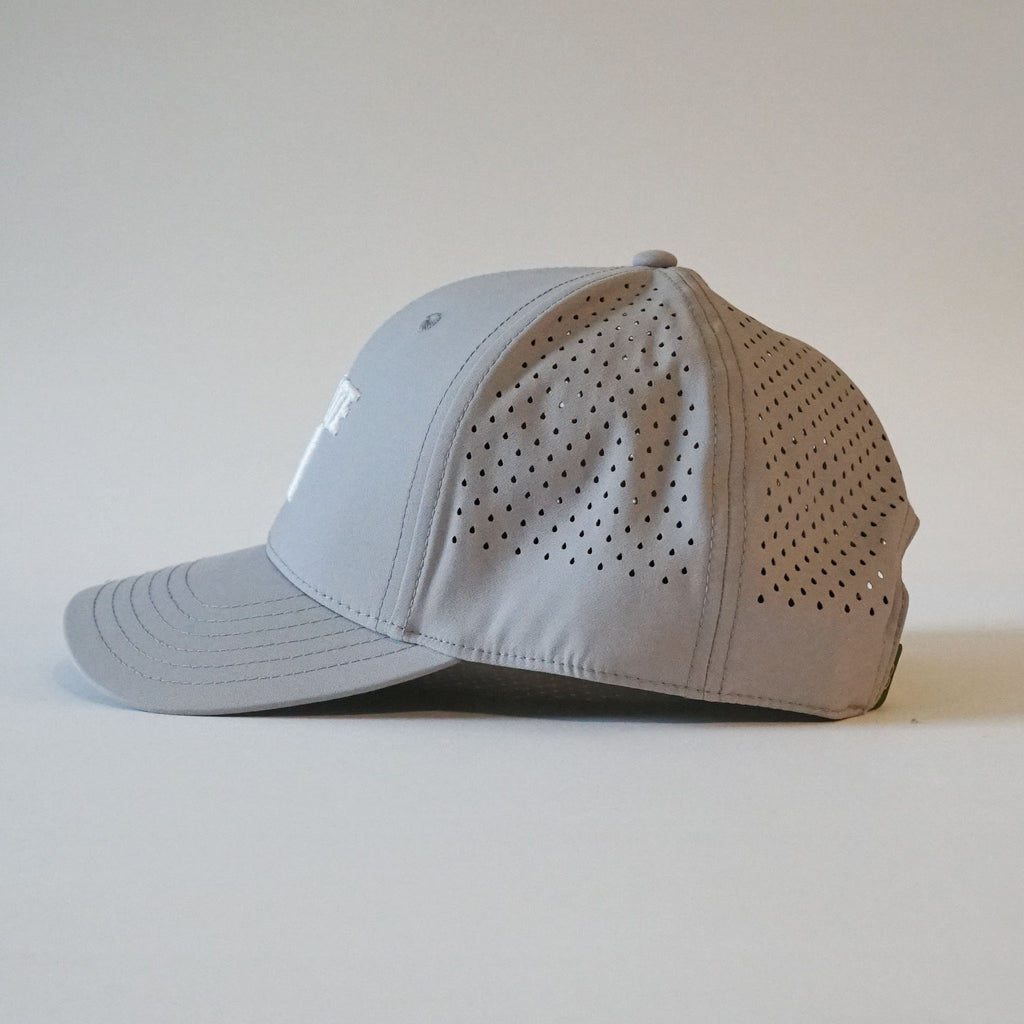 "The Original" Performance Snapback Light Gray (Low Profile)