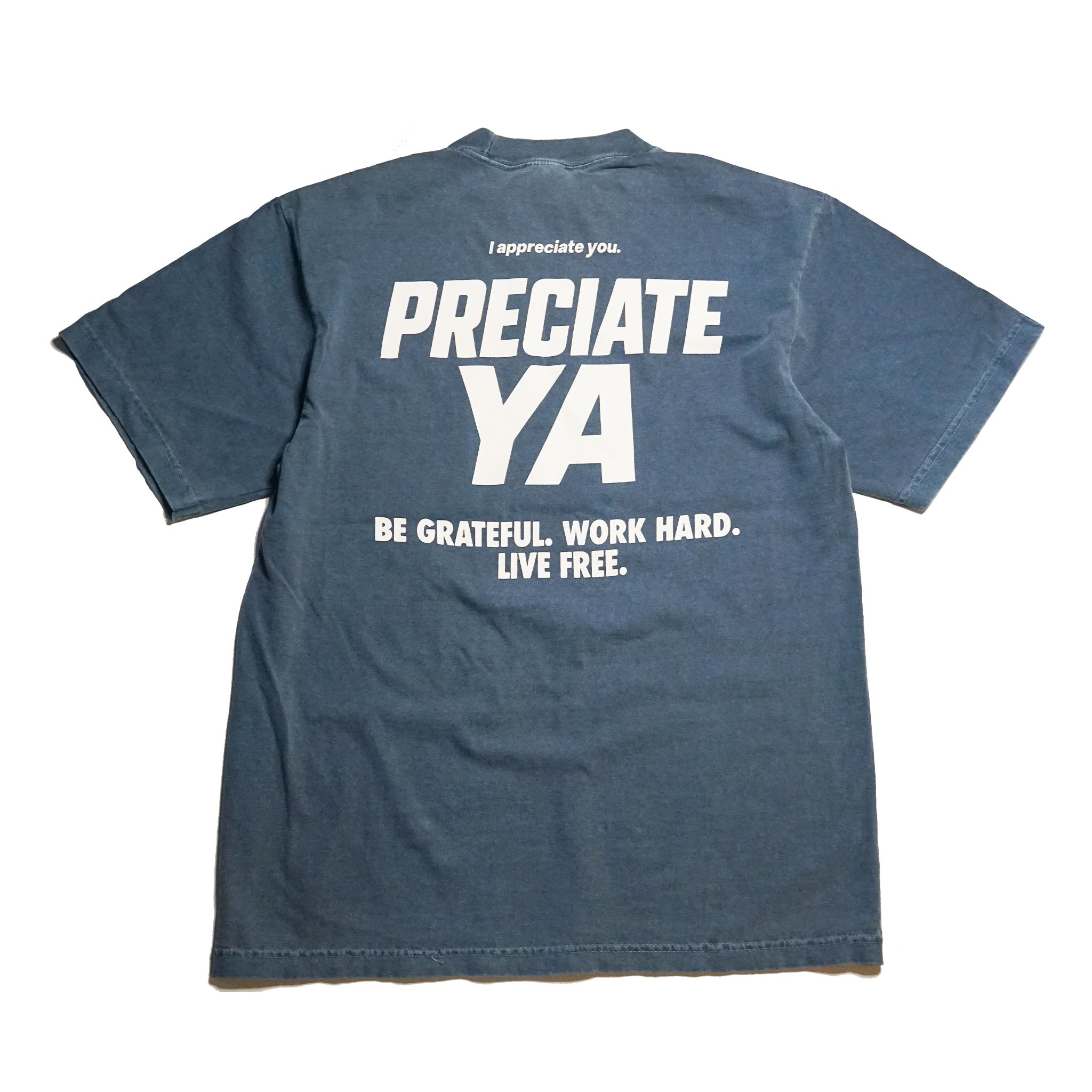 "The Original" Denim Wash Blue Heavyweight T-Shirt