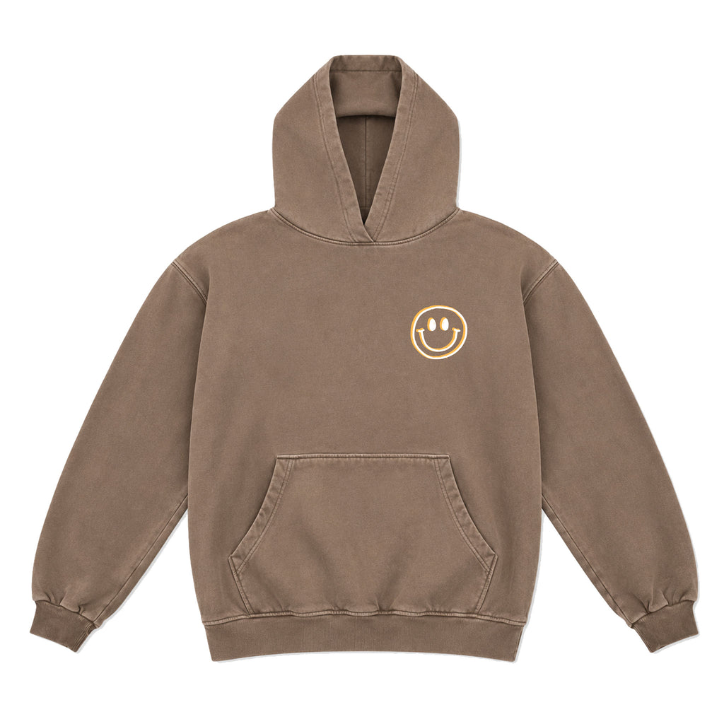 "Austin Horsepower" Heavyweight Hoodie Vintage Brown