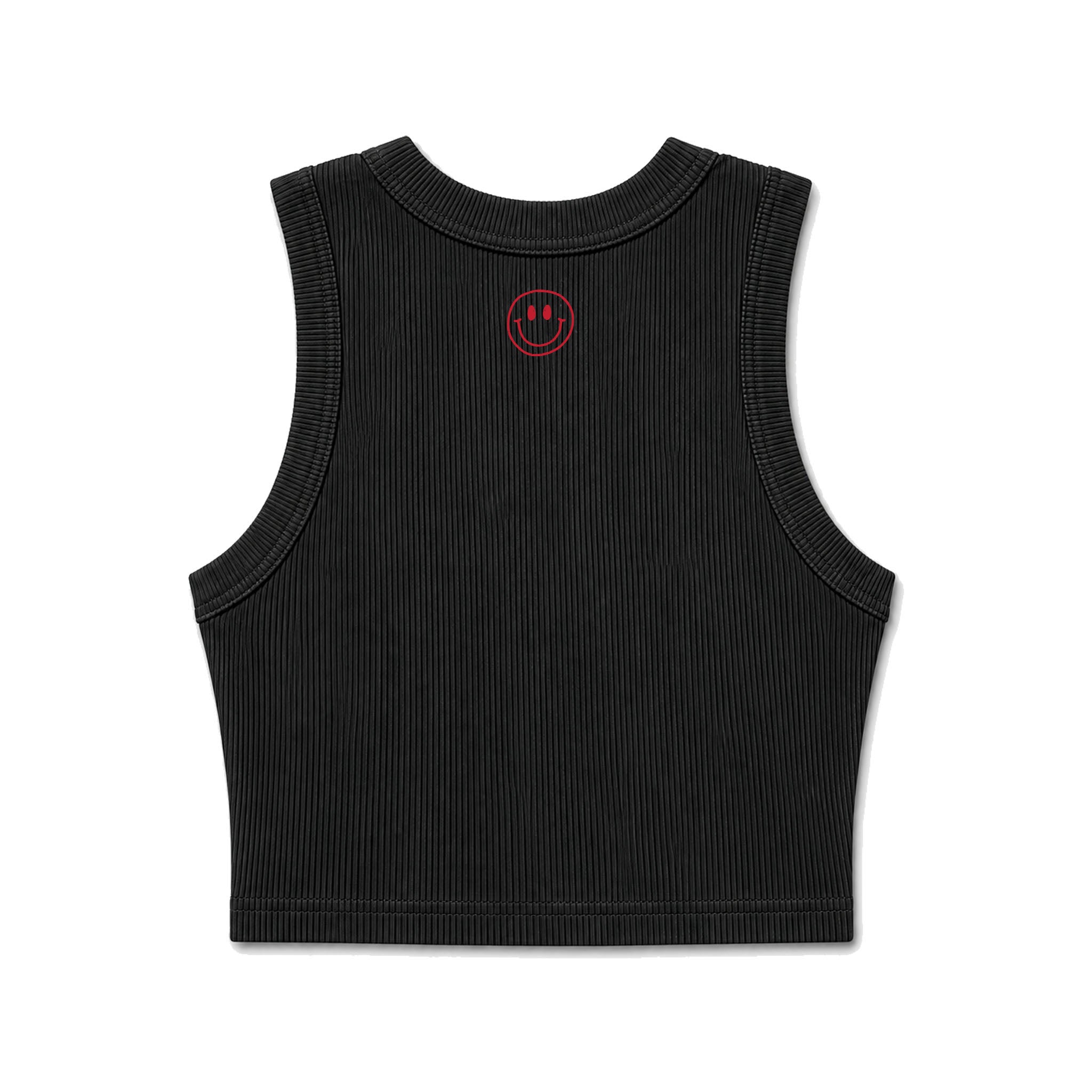"Free Bird" Crop Tank Black