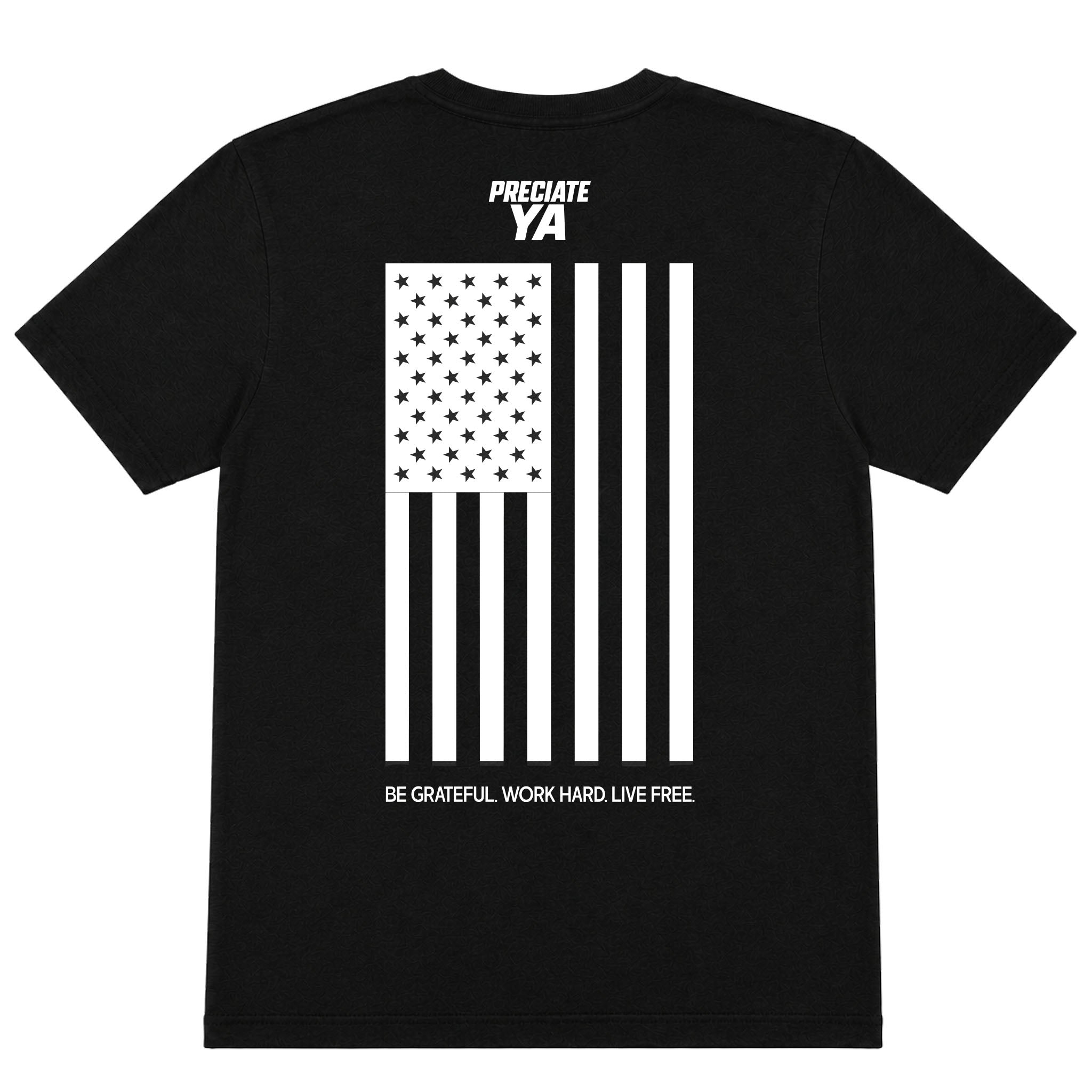 "Flag" Tee Black