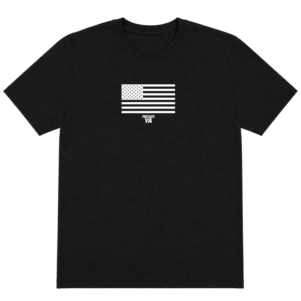 "Flag" Tee Black