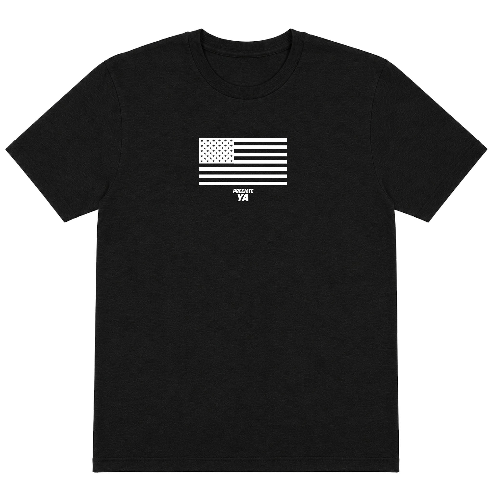 "Flag" Tee Black