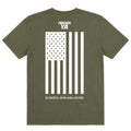 "Flag" Tee Military Green