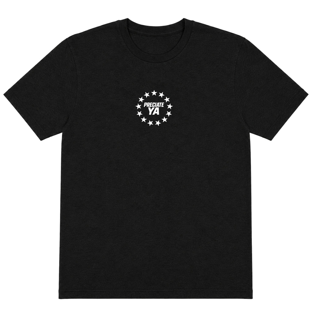 "God. Family. Country. CrossFit." Tee Black