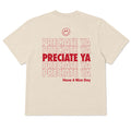 "Have A Nice Day" Tee Natural Heavyweight
