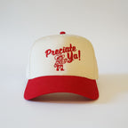 "Howdy" Snapback Natural/Red