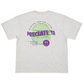 "Neon Sphere" Tee Heather Grey Heavyweight