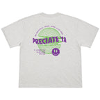 "Neon Sphere" Tee Heather Grey Heavyweight