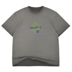 "Neon Sphere" Tee Charcoal Fade Heavyweight
