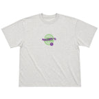 "Neon Sphere" Tee Heather Grey Heavyweight