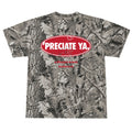 "Open Road" Tee Gray Wood Camo Heavyweight