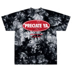 "Open Road" Tee Black/White Tie Dye Heavyweight