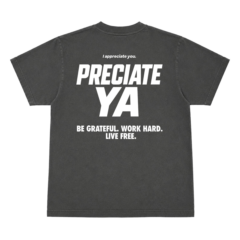 "The Original" Tee Charcoal Heavyweight
