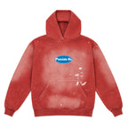 "To Live Free" Heavyweight Hoodie Vintage Red