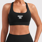 PRECIATE YA Sports Bra Black