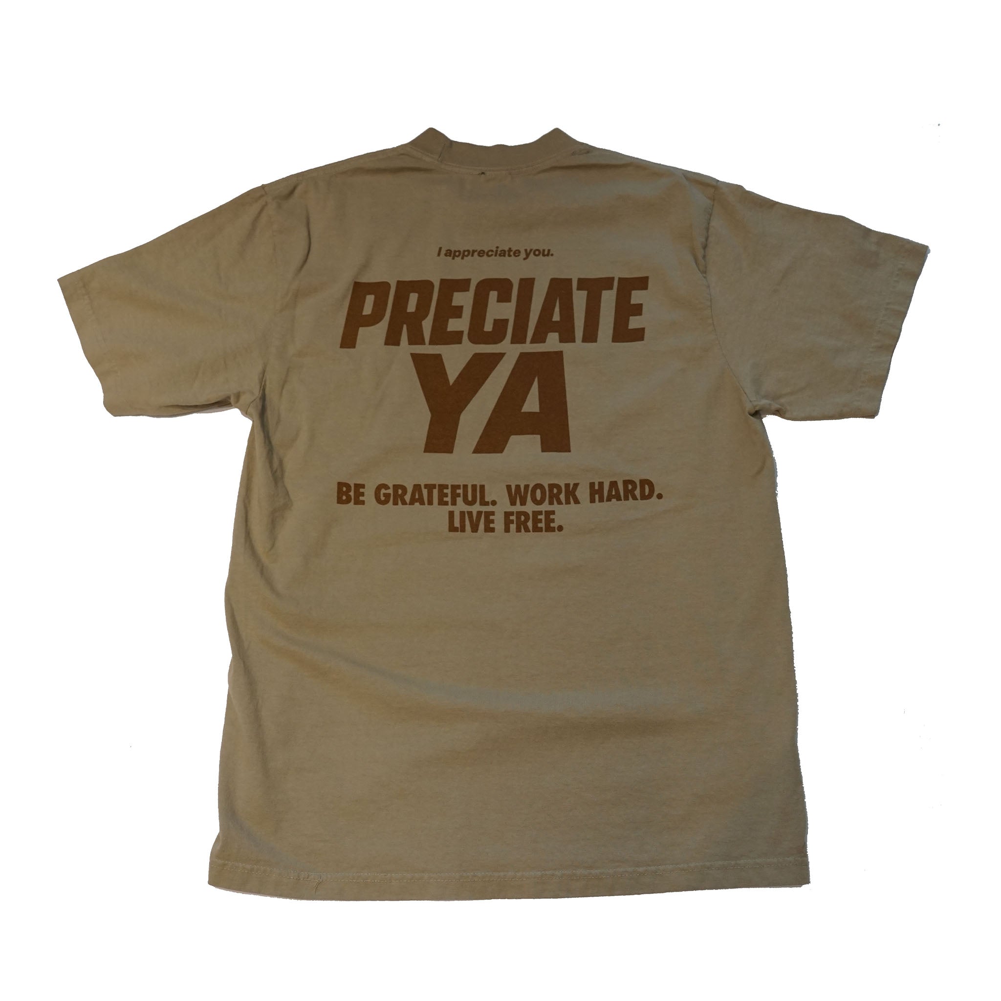 "The Original" Tan Heavyweight T-Shirt