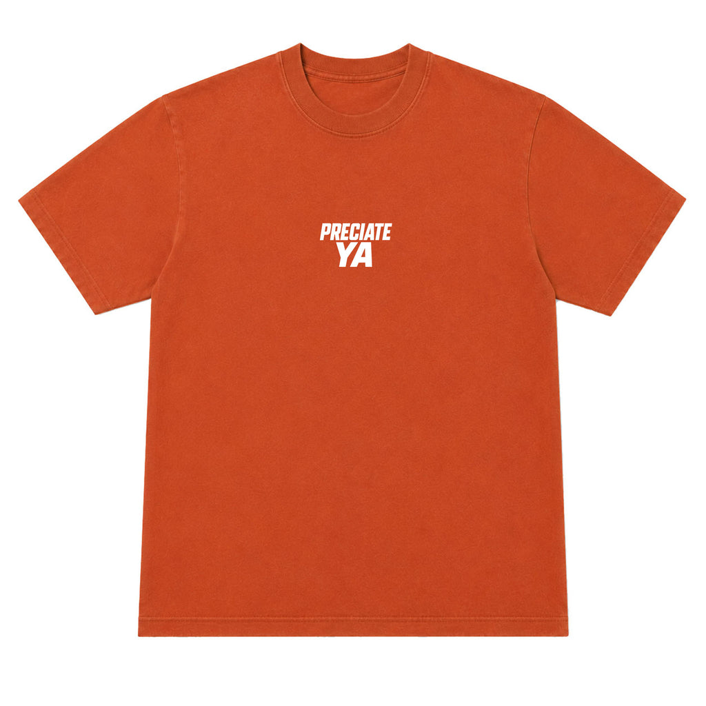 "Longhorn" Tee Texas Orange Heavyweight