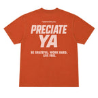 "Longhorn" Tee Texas Orange Heavyweight