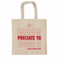 "Have A Nice Day" Canvas Tote Bags