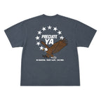 "Eagle" Tee Slate Blue Heavyweight